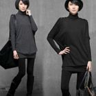 HALUMAYBE - Turtleneck Long Top