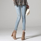 SARAH - Washed Skinny Jeans