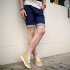 Style Engin - Roll-Up Denim Shorts