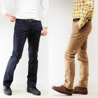 Style YOURS - Buttoned Detail Straight-Leg Pants