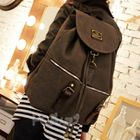 PG Beauty - Canvas Drawstring Backpack