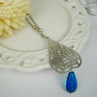 Silver Indian Style Necklace Silver Indian Style Necklace