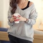 PIPPIN - Pocket-Accent V-Neck Pullover