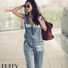 PUFFY - Zip Front Hooded Jumpsuit