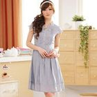 JK2 - Frilled Short-Sleeve Dress