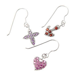 Faith, Hope, Love Earrings