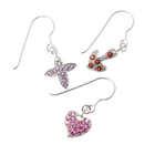 Bellini - Faith, Hope, Love Earrings