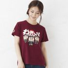 Buden Akindo - Short-Sleeve Print T-Shirt - Wasshoi! Festival Pig
