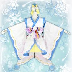 Ghost Cos Wigs - 阴阳师雪萤草雪舞樱落角色扮演假髪 Ghost Cos Wigs - 阴阳师雪萤草雪舞樱落角色扮演假髪