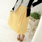 Cookie 7 - Accordion-Pleat Long Skirt