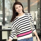 ode' - Stripe Knit Top