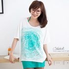 CatWorld - Set: Printed T-Shirt + Halter Top