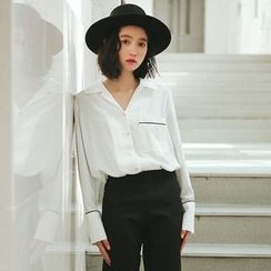 Porta - V-Neck Blouse Porta - V-Neck Blouse