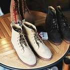 ROADIST - Faux-Suede Lace-Up High-Top Sneakers