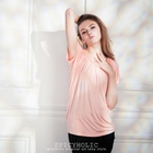 SPICY HOLIC - Off-Shoulder Short-Sleeve Tee