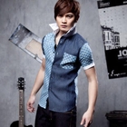 K-Style - Short-Sleeve Dotted Shirt