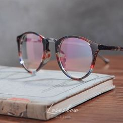 Lose Show - Chunky Frame Oval Glasses Lose Show - Chunky Frame Oval Glasses
