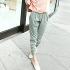 Tokyo Fashion - Pleated Harem Pants with Belt