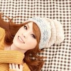 Tokyo Fashion - Snowflake-Print Pompom Beanie