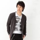 BLACK ASUKA - Zip-Detail Cardigan