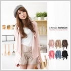 E MAGIC MIRROR - Asymmtric-Hem Trench coat