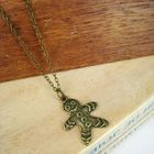 MyLittleThing - Copper Little Ginger Man Short Necklace