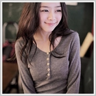 Clair Beauty - Button-Front Knit Top