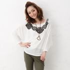 ageha@shibuya - <I>Trompe l'oeil</I> Dolman Top