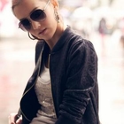 PUFFY - Leopard-Print Stand-Collar Jacket