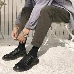 Algodon - Plain Slim-Fit Pants Algodon - Plain Slim-Fit Pants
