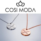 COSI MODA - Steel Neckalce with Cubic Zirconia 
