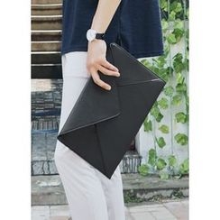 JOGUNSHOP - Faux-Leather Envelope Clutch JOGUNSHOP - Faux-Leather Envelope Clutch