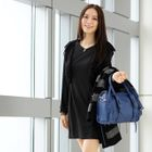 59th Street - Chiffon-Ruffle Long-Sleeve Dress