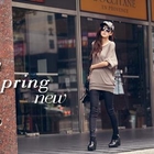 PUFFY - Sheer Long Knit Top