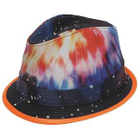 GRACE - Galaxy Print Fedora