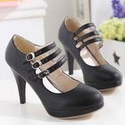 Smoothie - Platform Belted Pumps