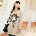 59 Seconds - Girl Print Knit Top