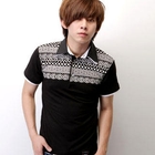 SeventyAge - Tribal-Print Polo Shirt