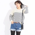 LORIKEET - Striped Cable-Knit Top