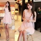 Envy Look - Frilled Sleeve A-Line Dress