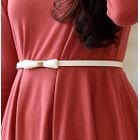 59th Street - Bow-Accent Slim Belt