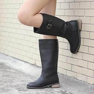 Buckled Long Boots Buckled Long Boots