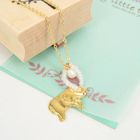 MyLittleThing - Golden Thai Elephant Necklace MyLittleThing - Golden Thai Elephant Necklace