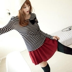 Tokyo Fashion - Pleated Knit Miniskirt