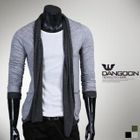 DANGOON - Contrast-Trim Cardigan