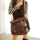 Fashion Lady - Faux-Leather Backpack