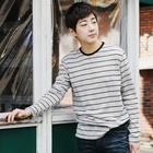 Groove9 - Striped Knit Top