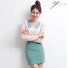 yeomong - Collar-Accent Top