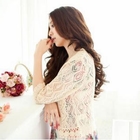Tokyo Fashion - Open-Front Crochet Cardigan