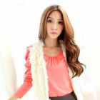Tokyo Fashion - Shirred-Sleeve Top
